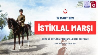 Istiklal Marsi İstiklal Marşı ve Saygı Duruşu Anma ve Kutlama Programları İçin İndir