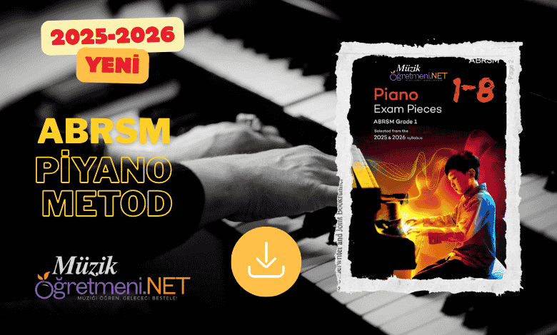 ABRSM Piyano Metod Kitapları