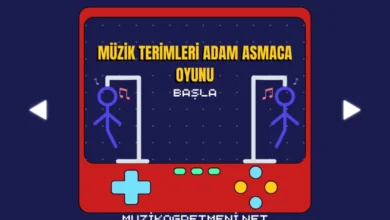 Müzik Terimleri Adam Asmaca Oyunu
