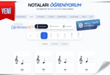 Notaları Öğreniyorum – İnteraktif Müzik Eğitimi Uygulaması