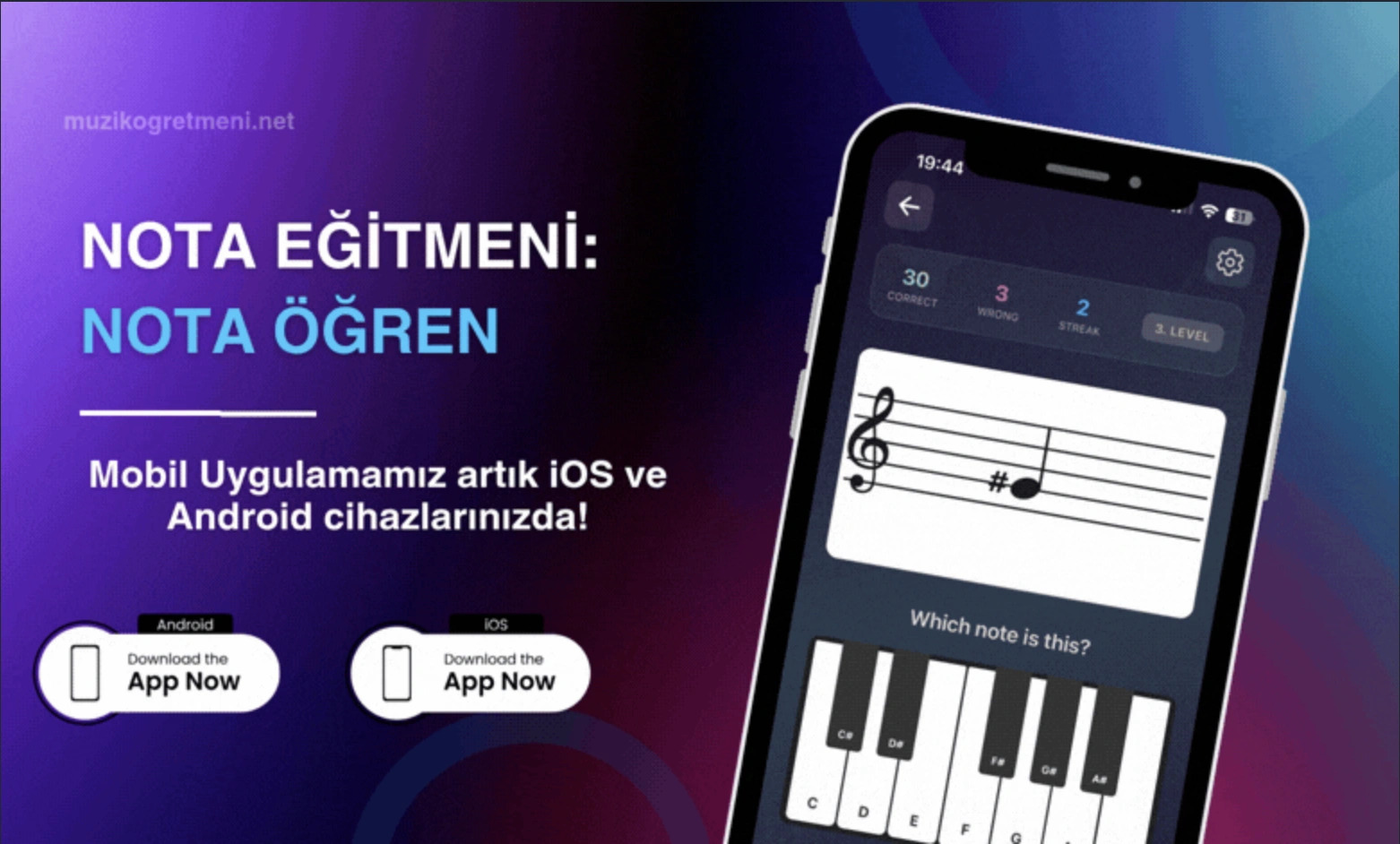 Nota Eğitmeni: Nota Öğren