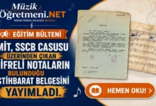 sifreli notalar mit sifreli muzik notalarini paylasti muzikogretmeni.NET MİT Tarihi Belgeleri Yayımladı: SSCB Casusunun Şifreli Notaları ve İngiliz Ataşemiliteri Raporu Ortaya Çıktı