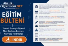Yetenek Sınavıyla Öğrenci Alan Okulların Başvuru Kılavuzu Yayımlandı